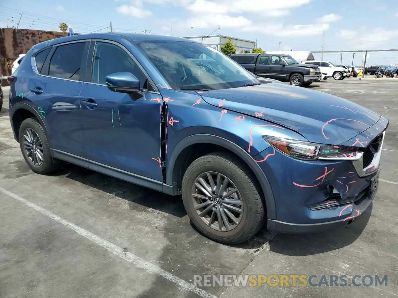 4 Photograph of a damaged car JM3KFBCM6M1400461 MAZDA CX-5 2021