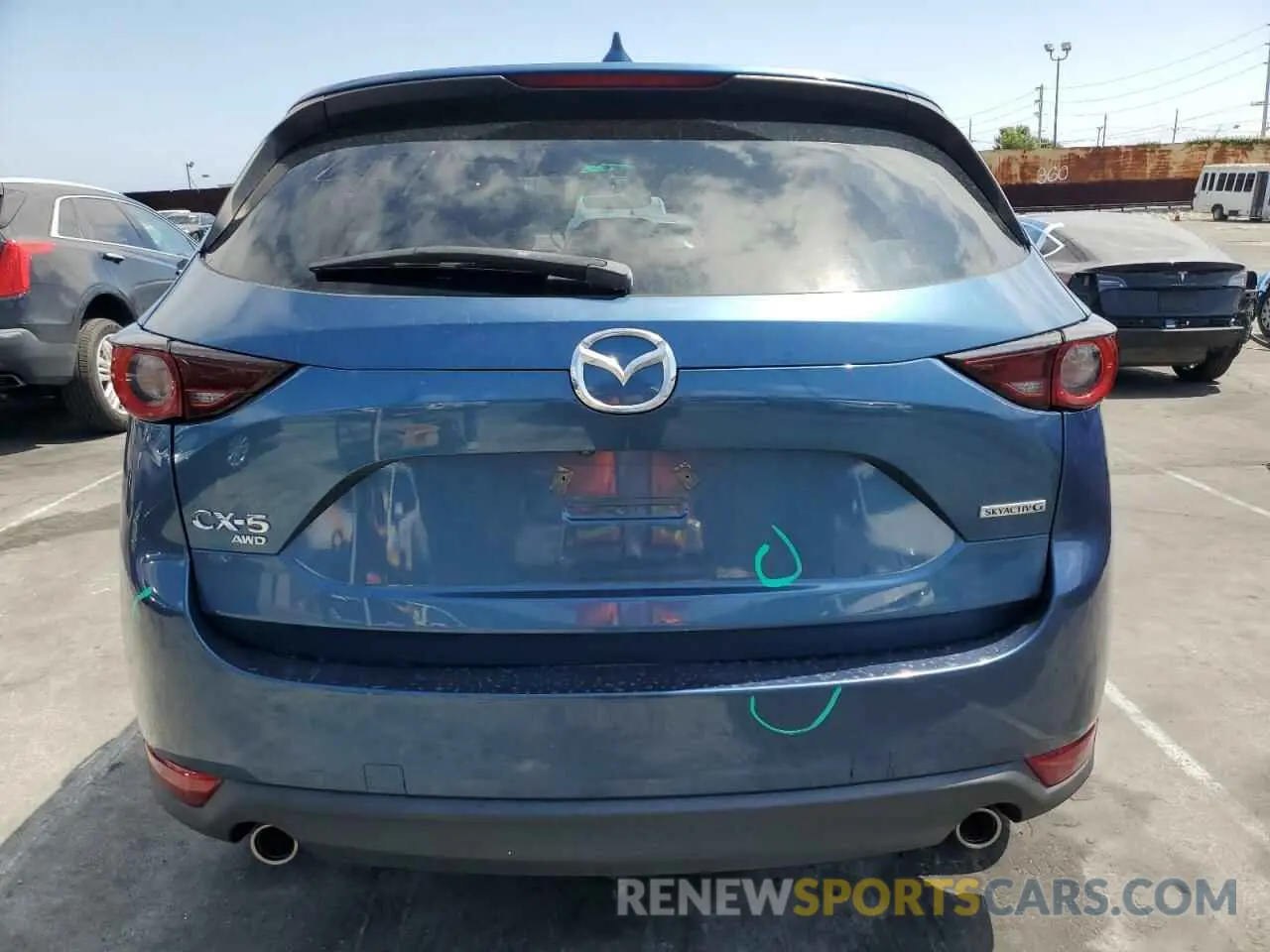 6 Photograph of a damaged car JM3KFBCM6M1400461 MAZDA CX-5 2021