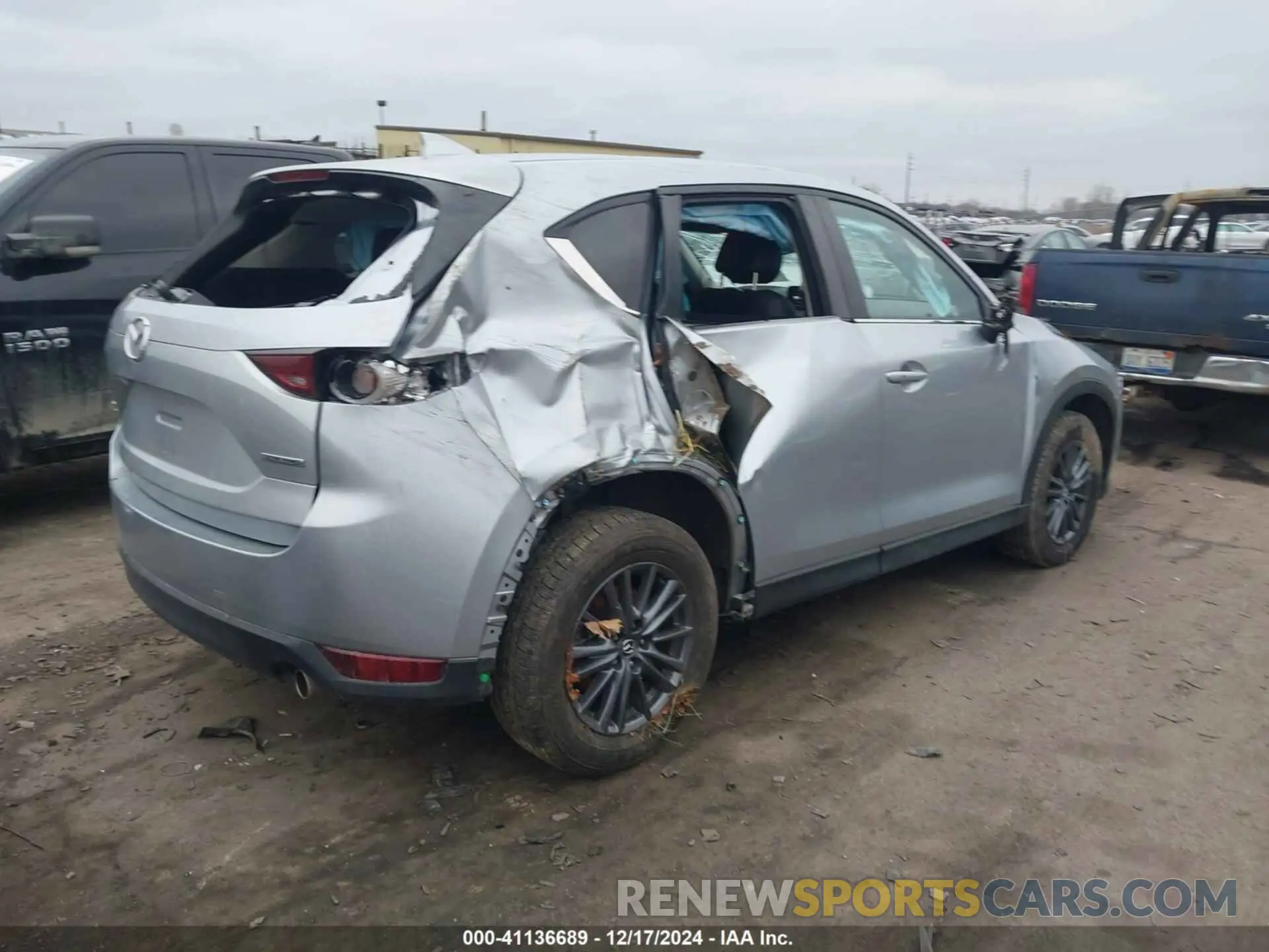 4 Photograph of a damaged car JM3KFBCM7M0356685 MAZDA CX-5 2021