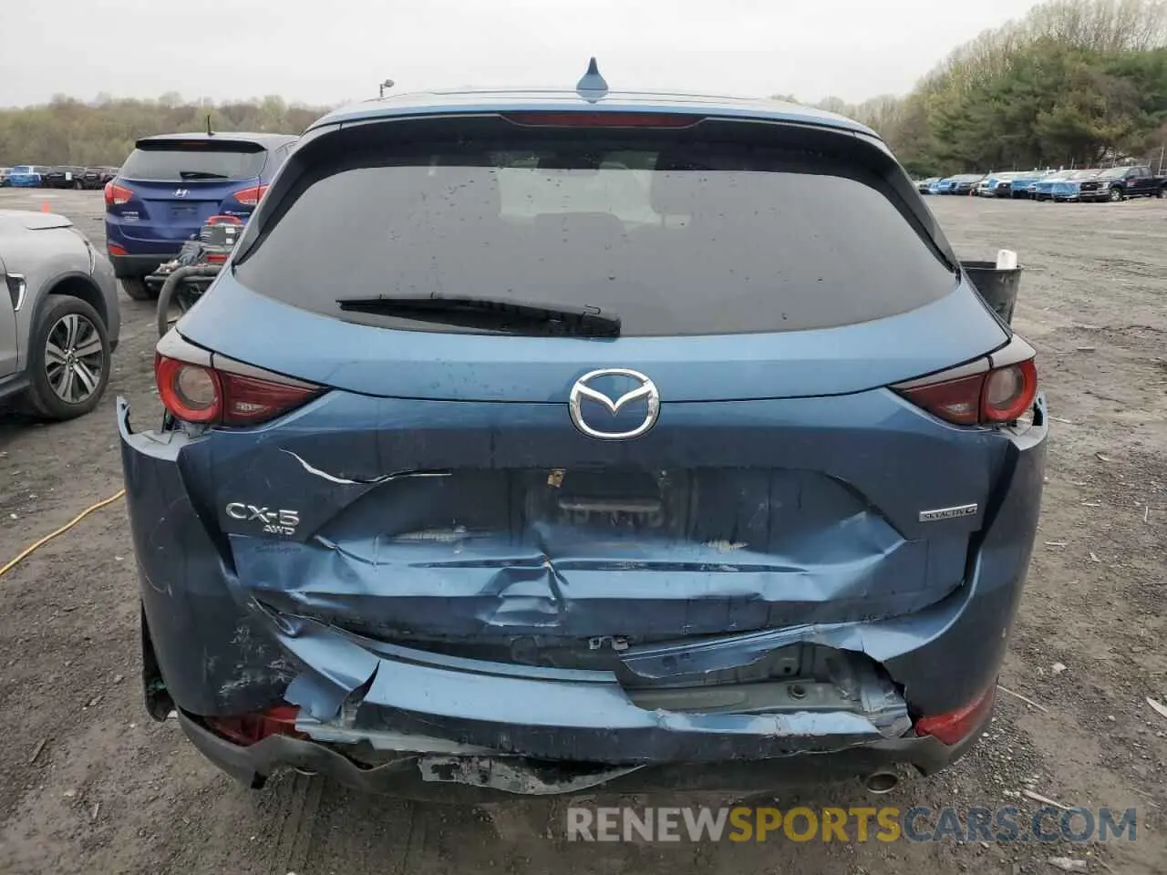 6 Photograph of a damaged car JM3KFBCM7M0368240 MAZDA CX-5 2021