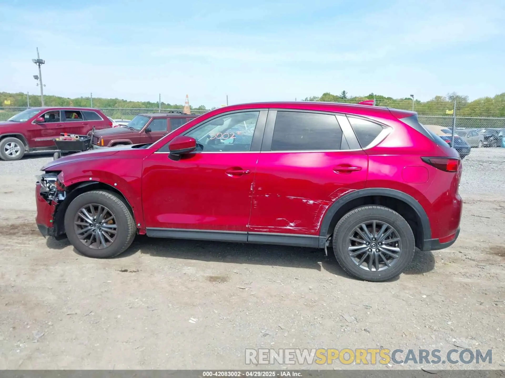 14 Photograph of a damaged car JM3KFBCM7M0438738 MAZDA CX-5 2021