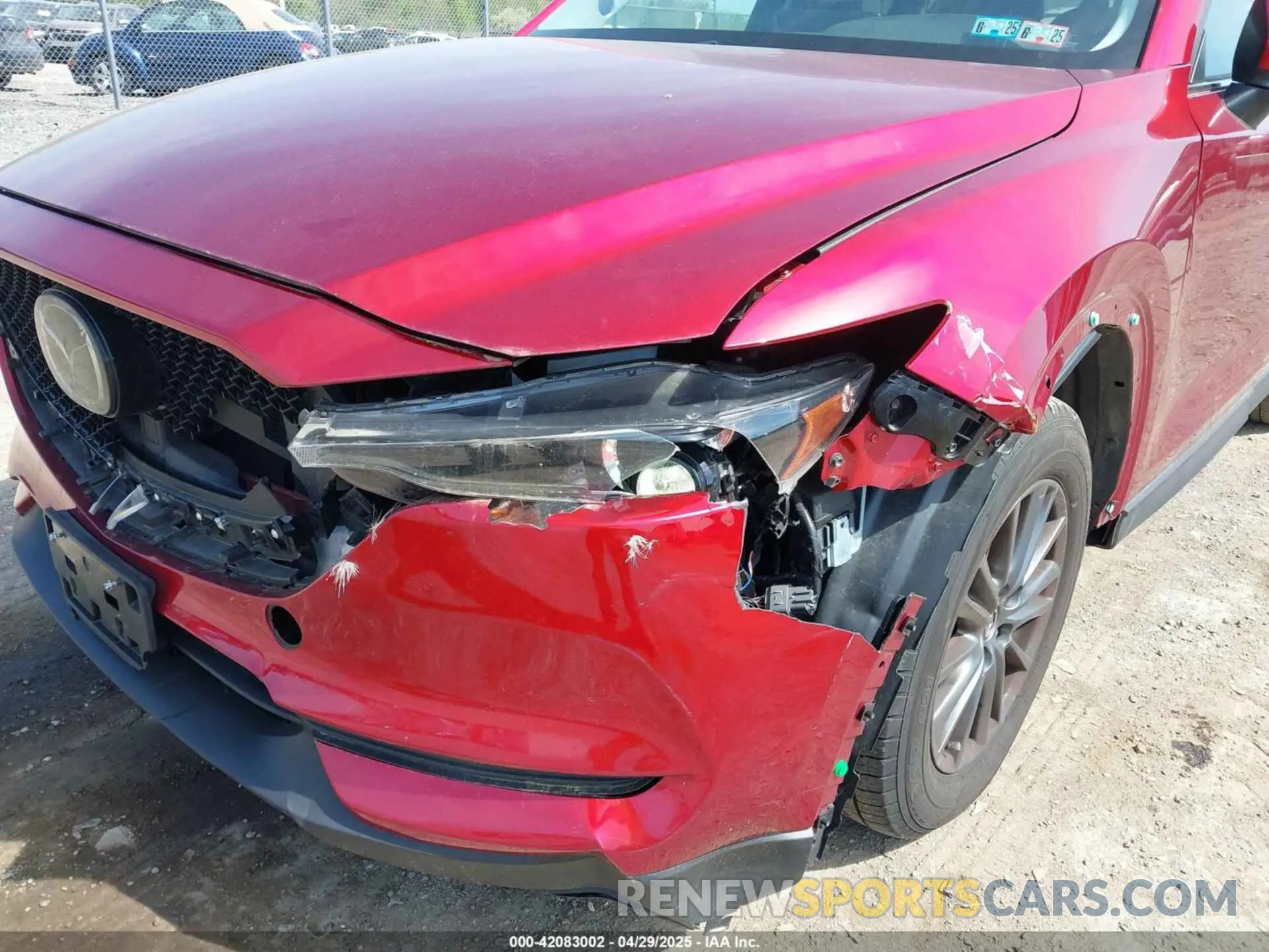 6 Photograph of a damaged car JM3KFBCM7M0438738 MAZDA CX-5 2021