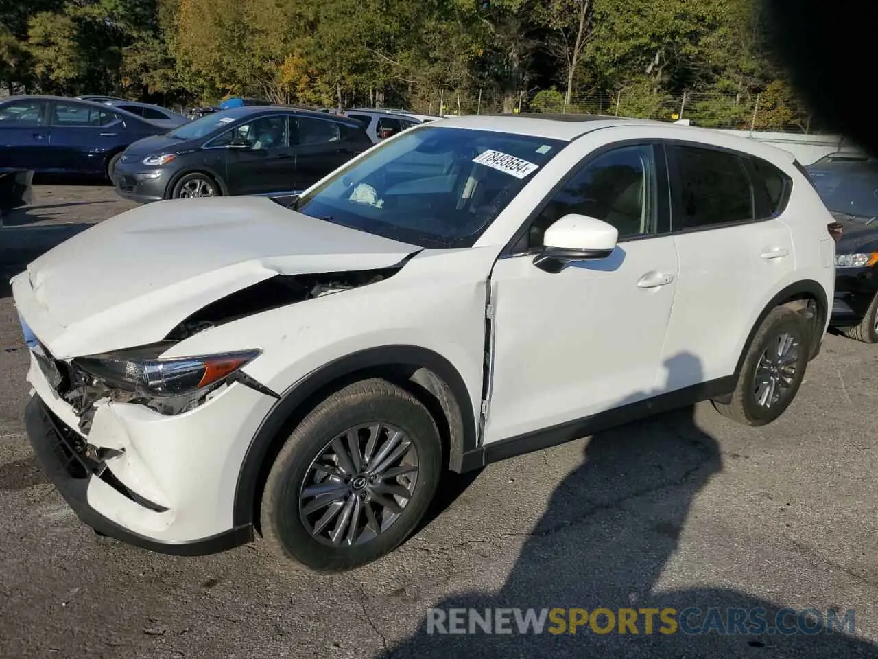 1 Photograph of a damaged car JM3KFBCM7M0451943 MAZDA CX-5 2021