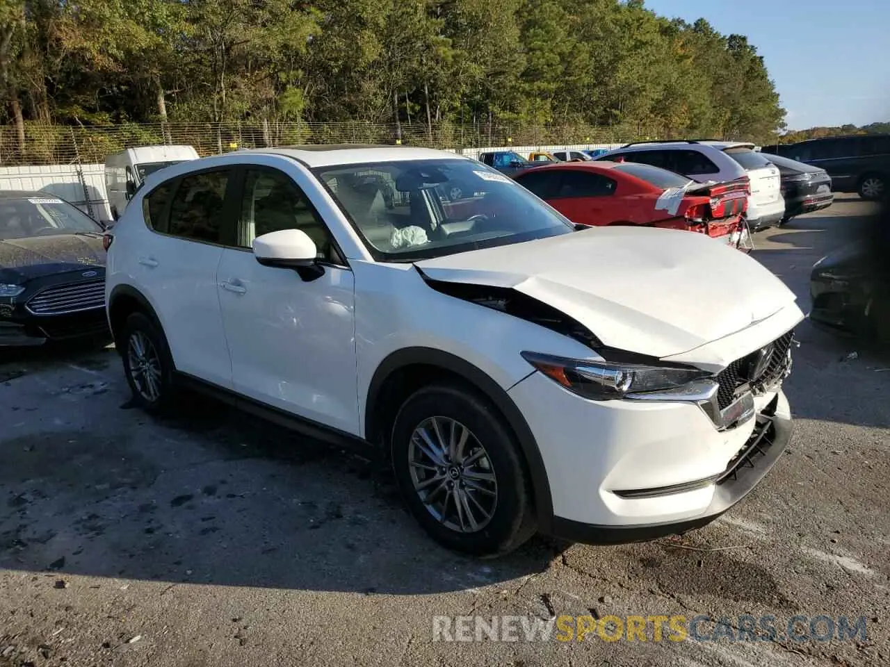 4 Photograph of a damaged car JM3KFBCM7M0451943 MAZDA CX-5 2021