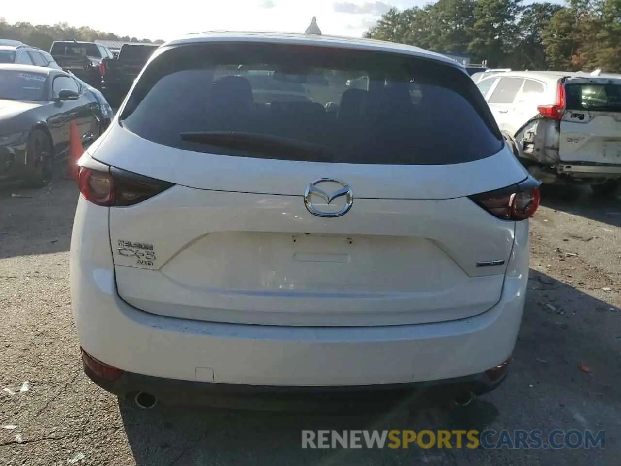 6 Photograph of a damaged car JM3KFBCM7M0451943 MAZDA CX-5 2021