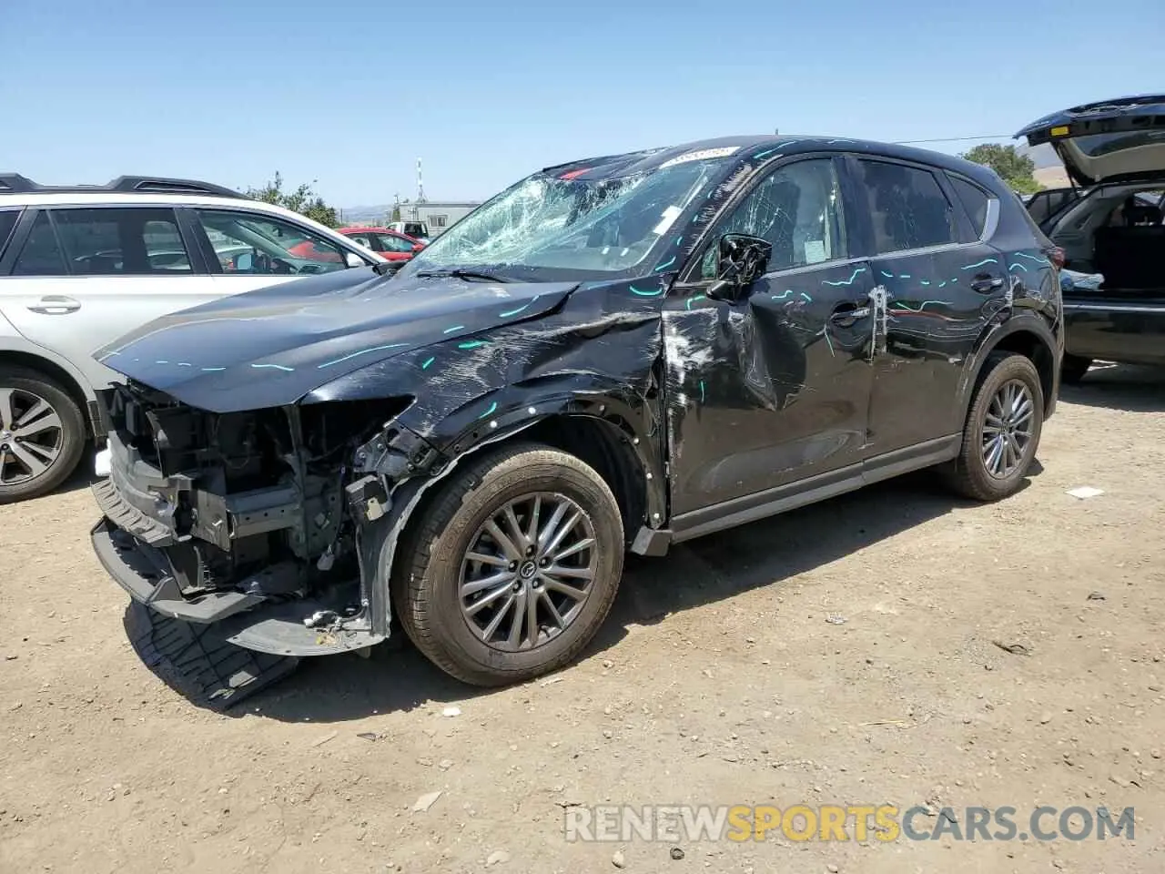 1 Photograph of a damaged car JM3KFBCM7M0474266 MAZDA CX-5 2021