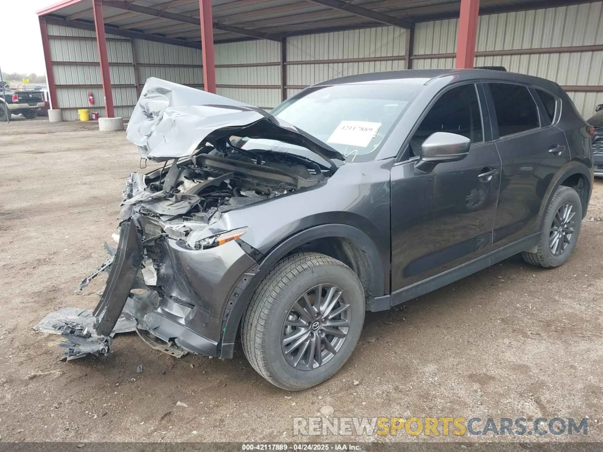 2 Photograph of a damaged car JM3KFBCM7M0483680 MAZDA CX-5 2021