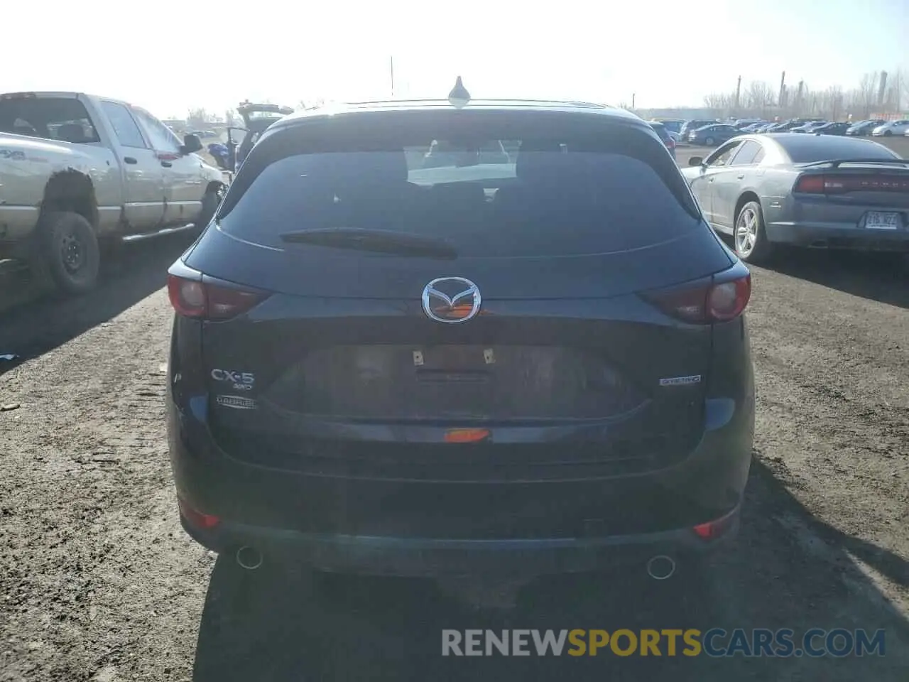 6 Photograph of a damaged car JM3KFBCM7M1121908 MAZDA CX-5 2021