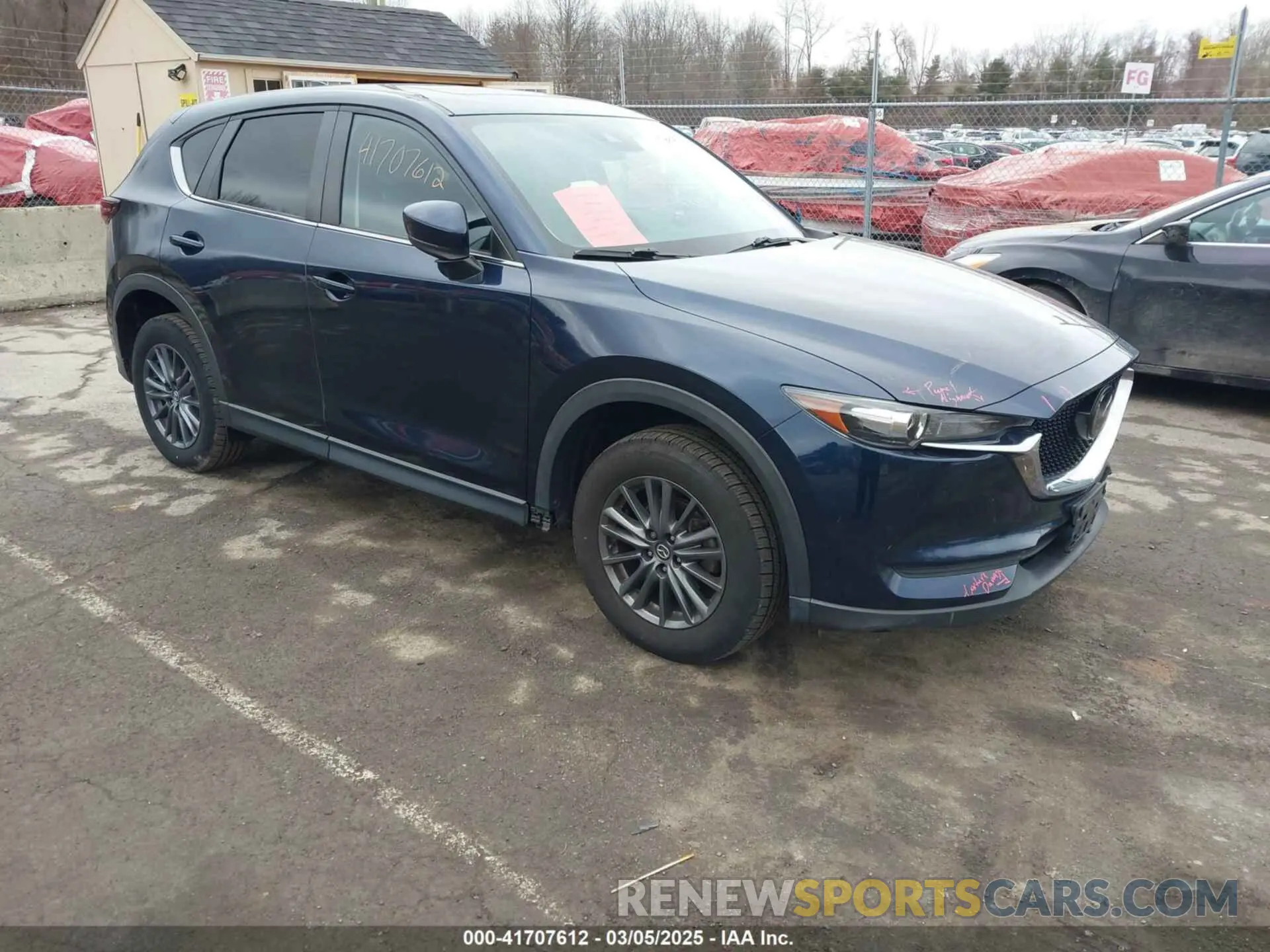 1 Photograph of a damaged car JM3KFBCM7M1380396 MAZDA CX-5 2021