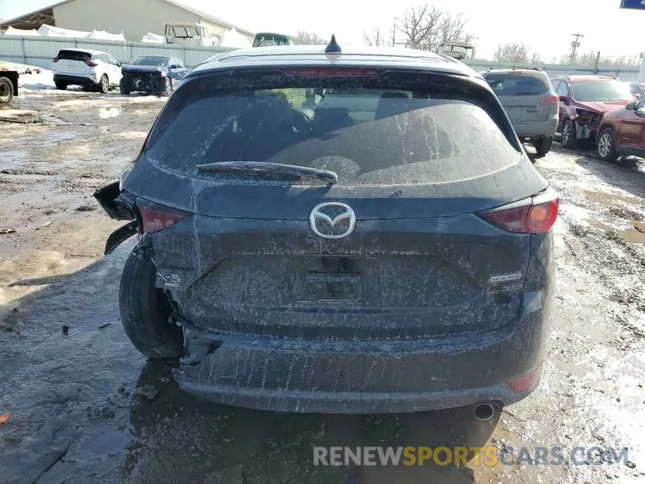 6 Photograph of a damaged car JM3KFBCM7M1399661 MAZDA CX-5 2021
