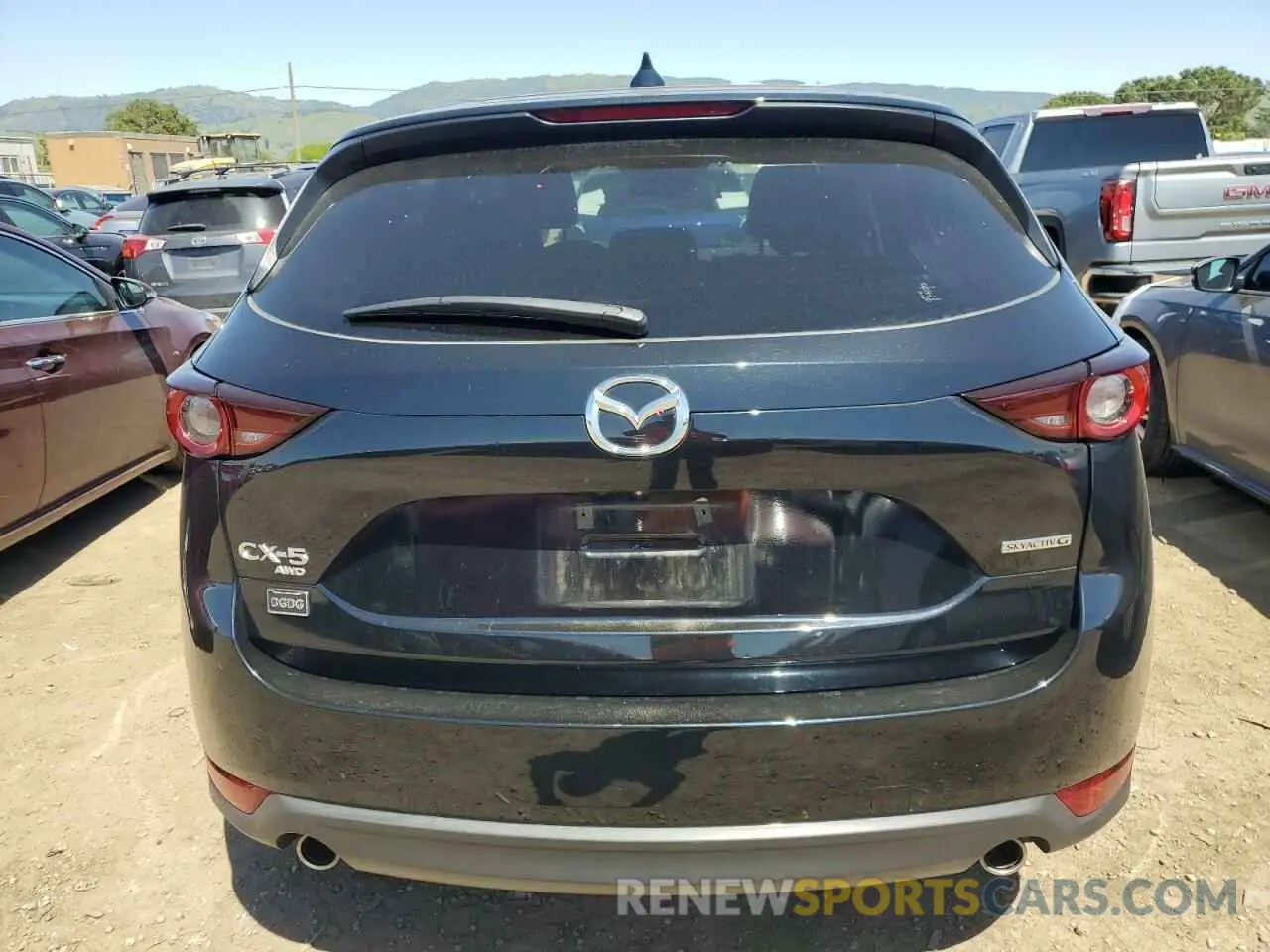 6 Photograph of a damaged car JM3KFBCM7M1485875 MAZDA CX-5 2021