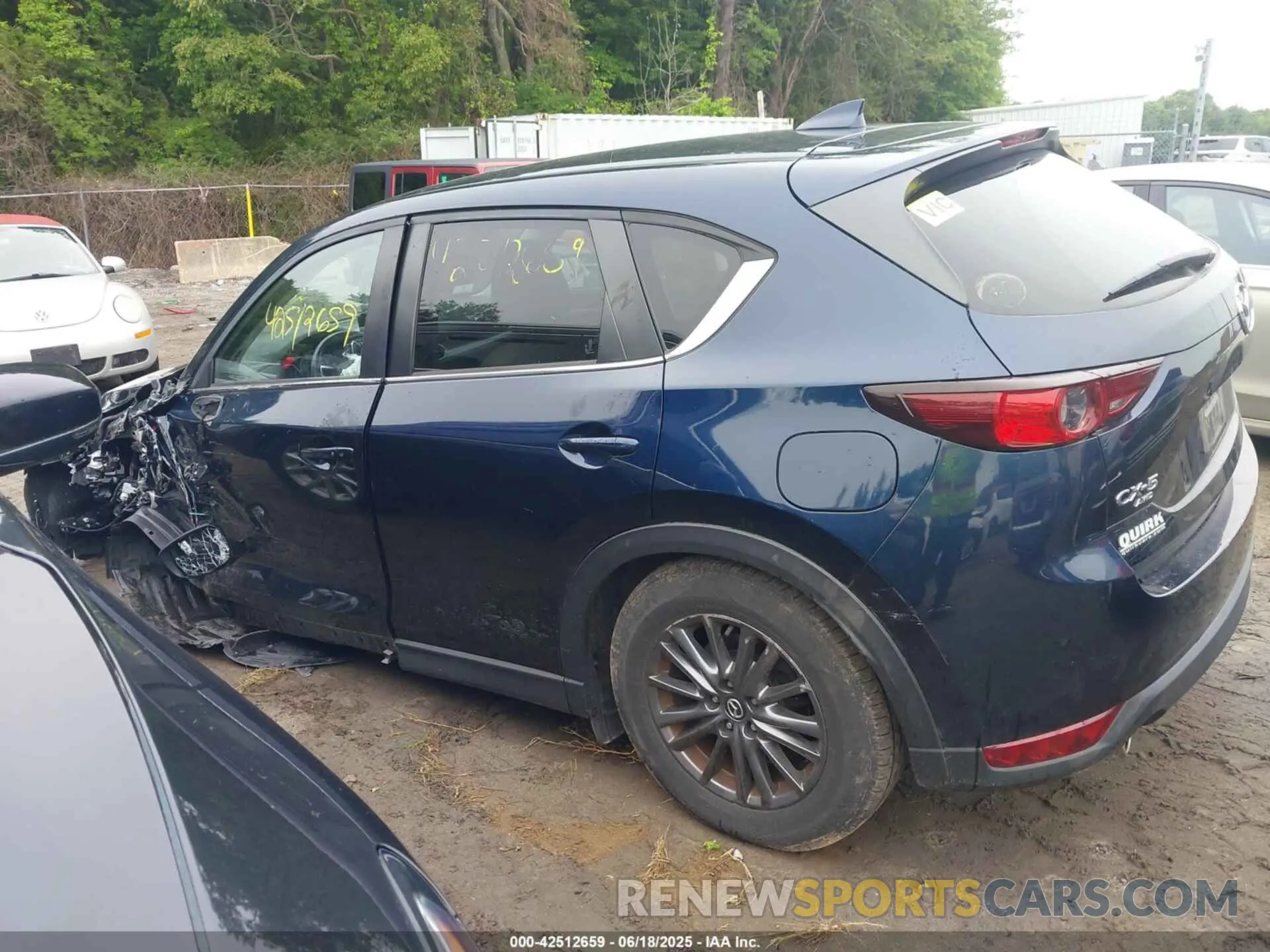 15 Photograph of a damaged car JM3KFBCM8M0303140 MAZDA CX-5 2021
