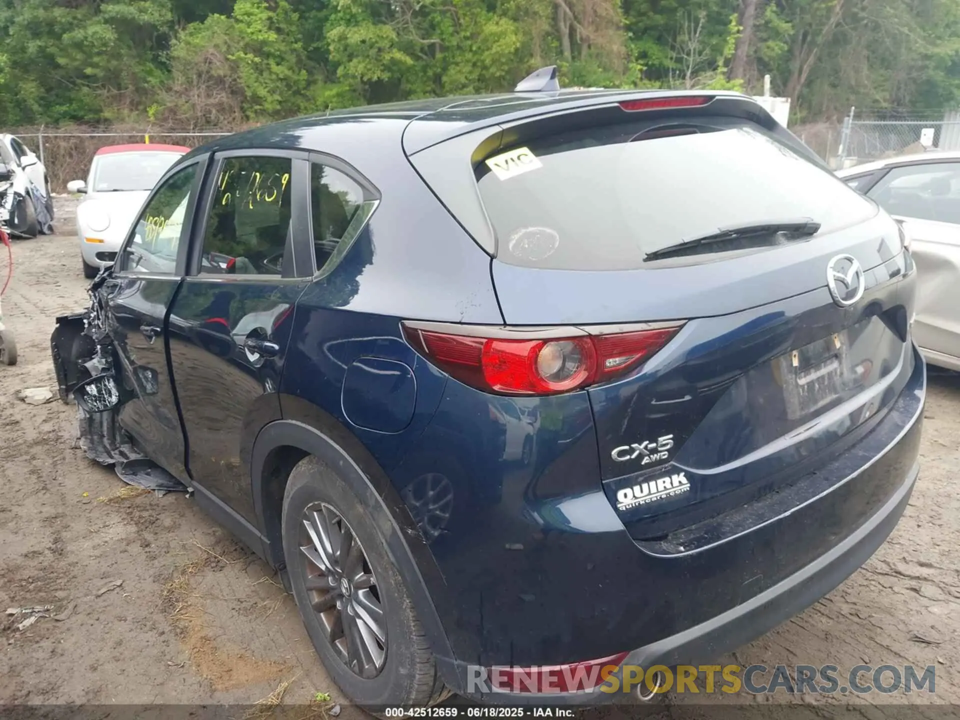 3 Photograph of a damaged car JM3KFBCM8M0303140 MAZDA CX-5 2021
