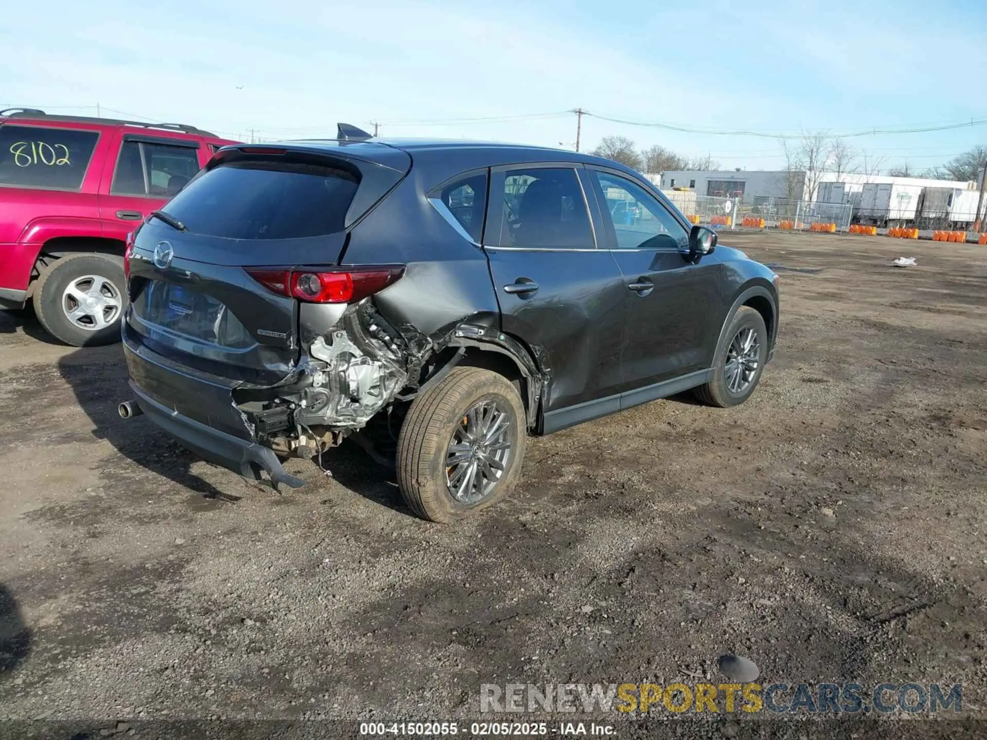 4 Photograph of a damaged car JM3KFBCM8M0310623 MAZDA CX-5 2021