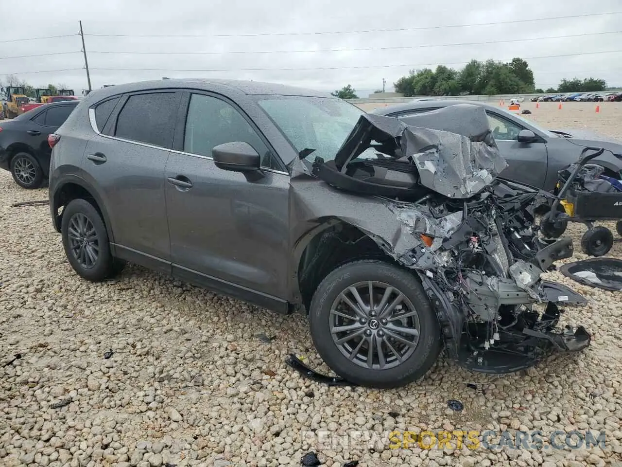 4 Photograph of a damaged car JM3KFBCM8M0341029 MAZDA CX-5 2021