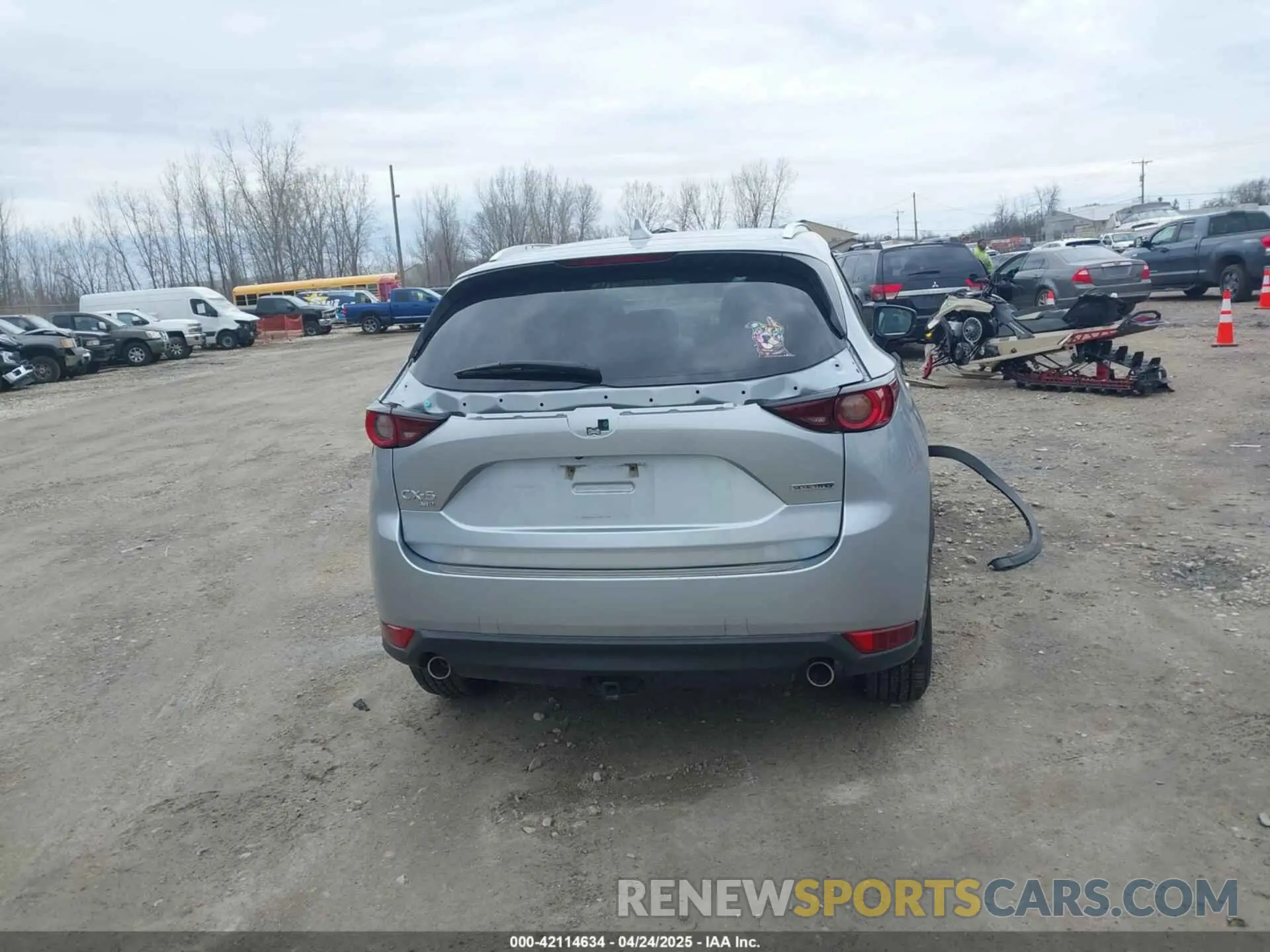 16 Photograph of a damaged car JM3KFBCM8M0346862 MAZDA CX-5 2021