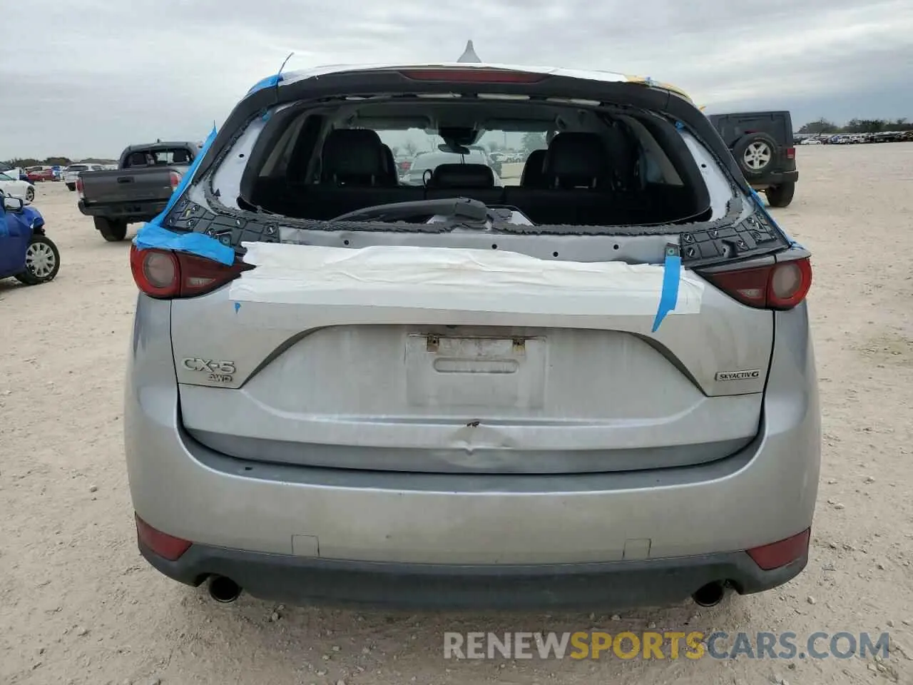 6 Photograph of a damaged car JM3KFBCM8M0360034 MAZDA CX-5 2021