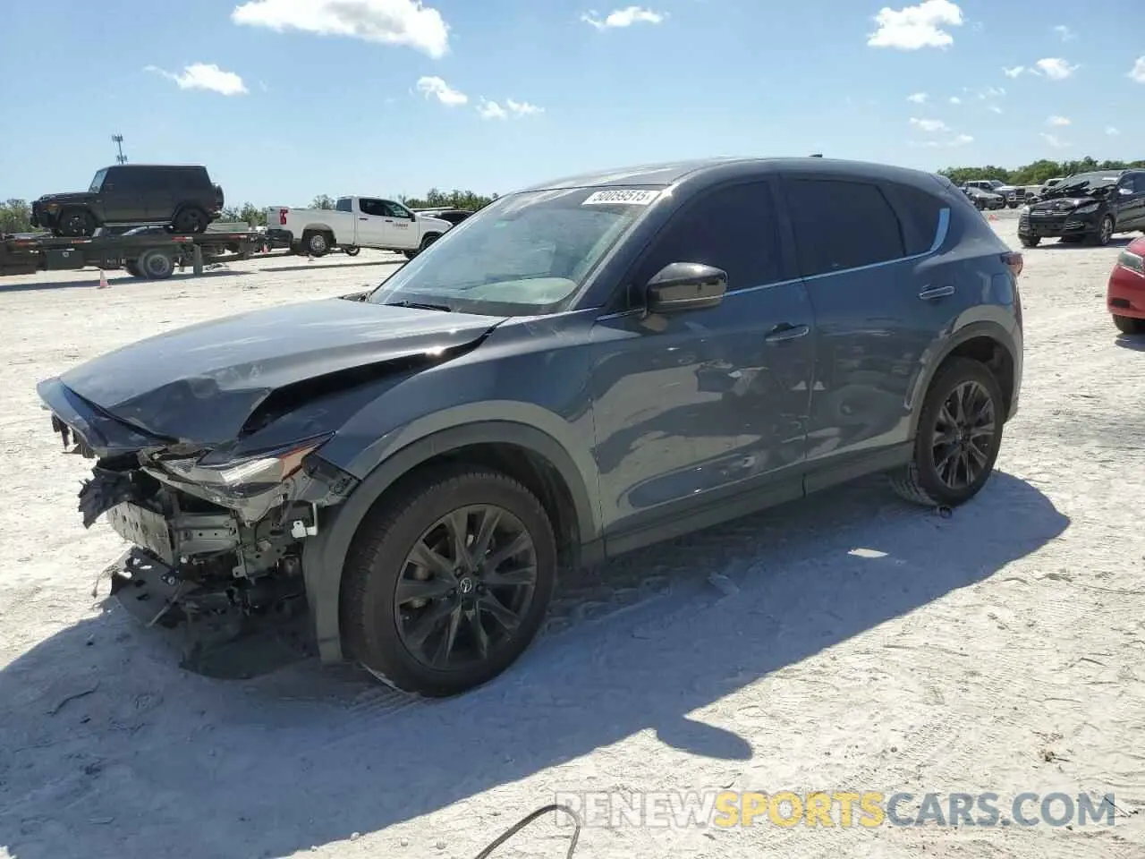 1 Photograph of a damaged car JM3KFBCM8M0413511 MAZDA CX-5 2021