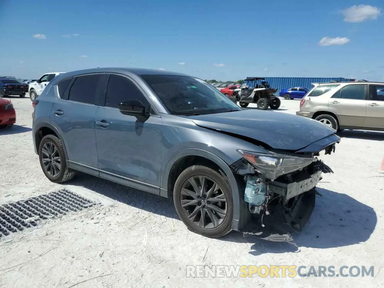 4 Photograph of a damaged car JM3KFBCM8M0413511 MAZDA CX-5 2021