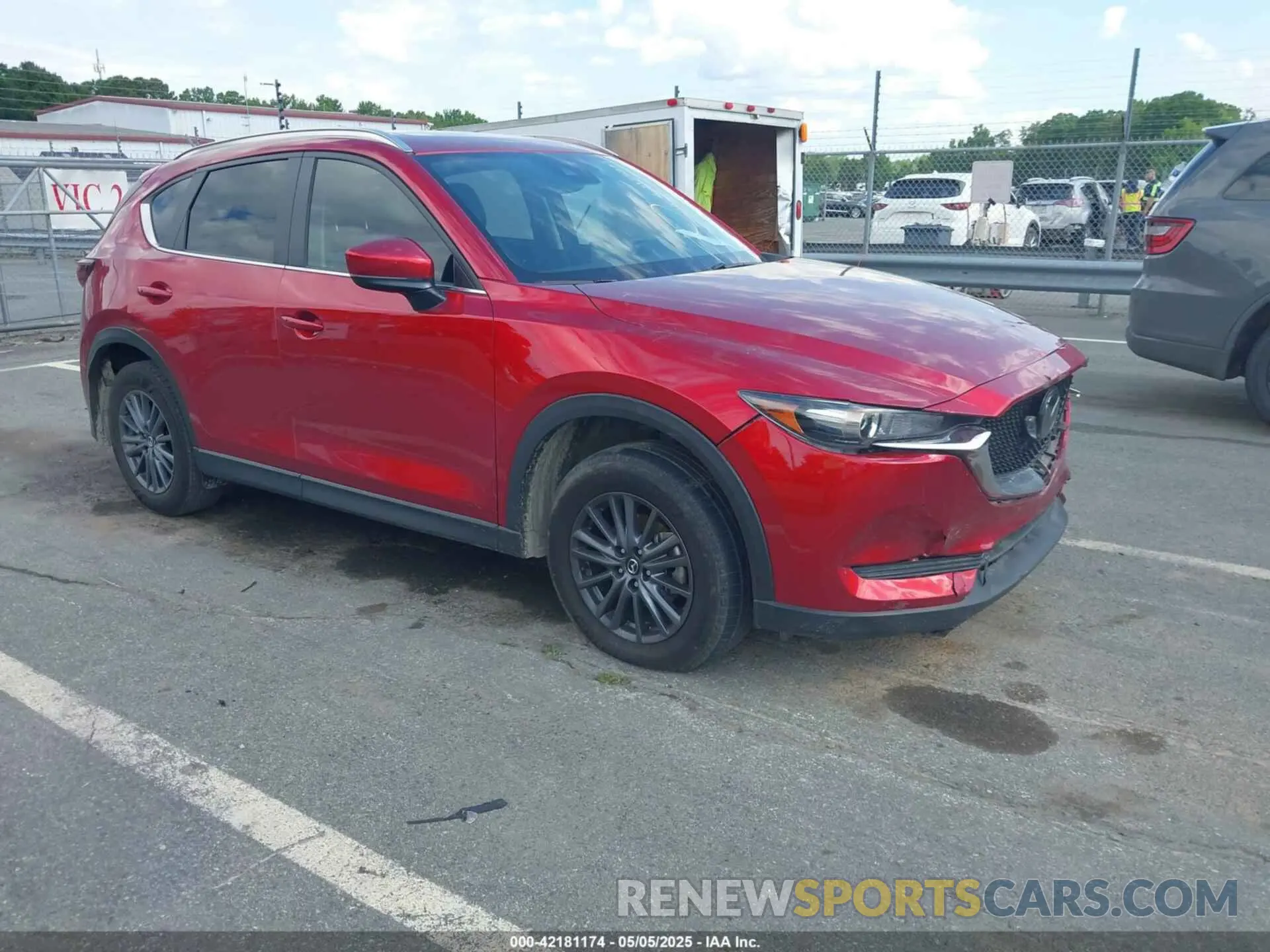 1 Photograph of a damaged car JM3KFBCM8M0452535 MAZDA CX-5 2021