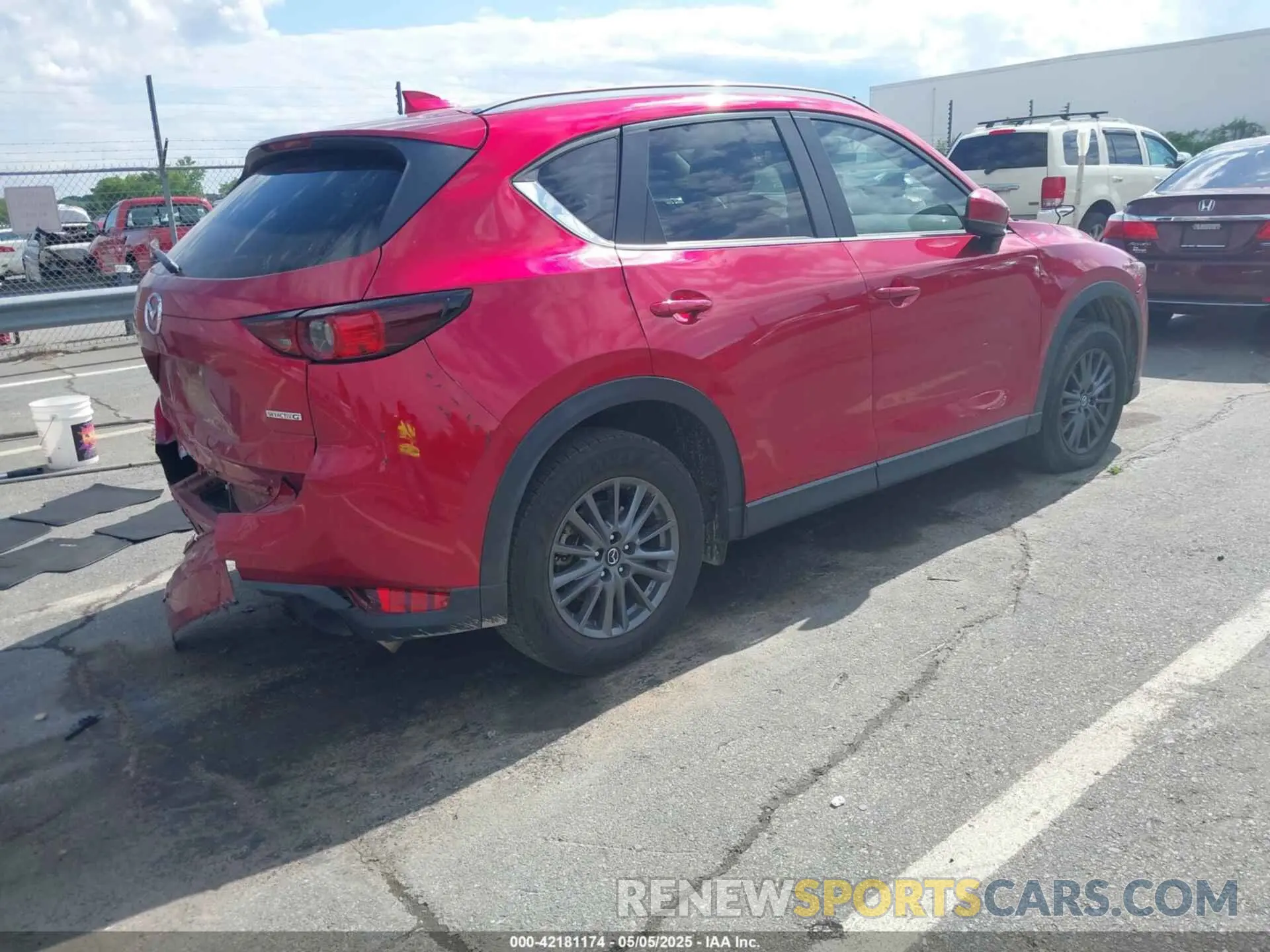 4 Photograph of a damaged car JM3KFBCM8M0452535 MAZDA CX-5 2021