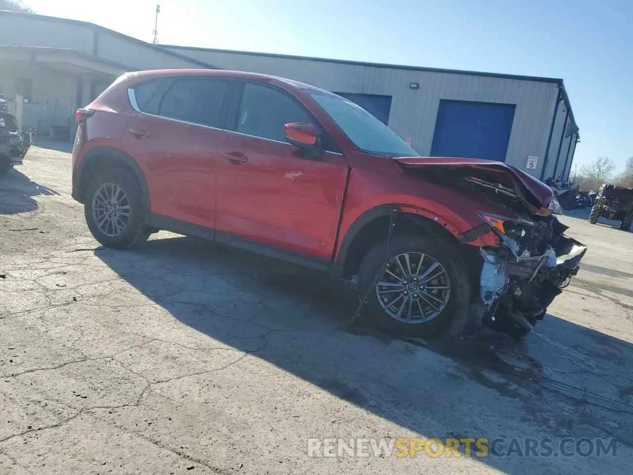 4 Photograph of a damaged car JM3KFBCM8M0459730 MAZDA CX-5 2021