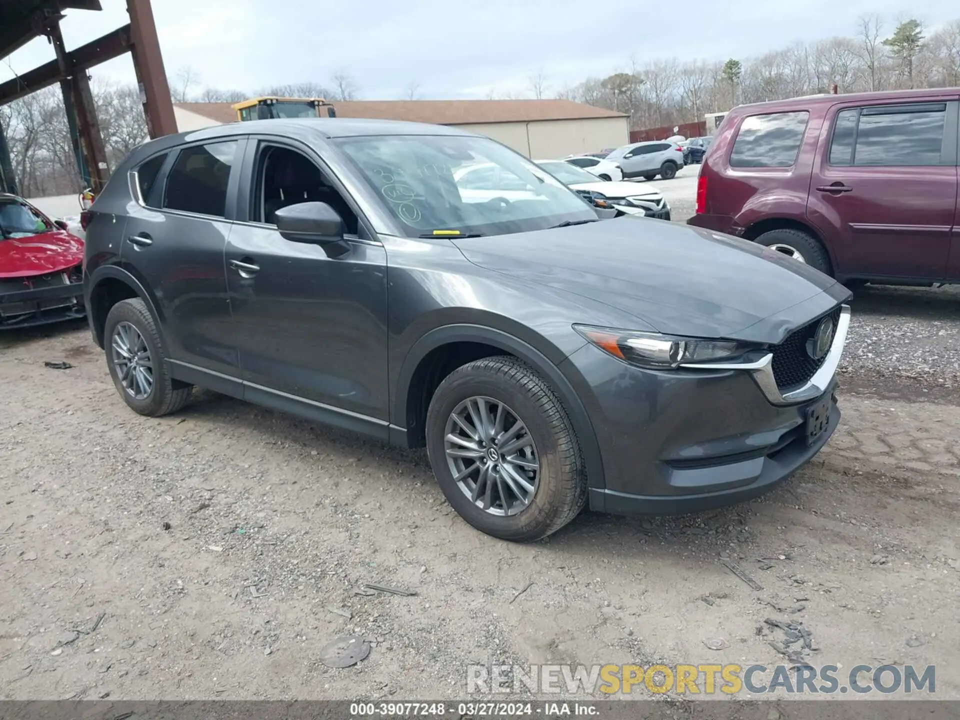 1 Photograph of a damaged car JM3KFBCM8M0492145 MAZDA CX-5 2021