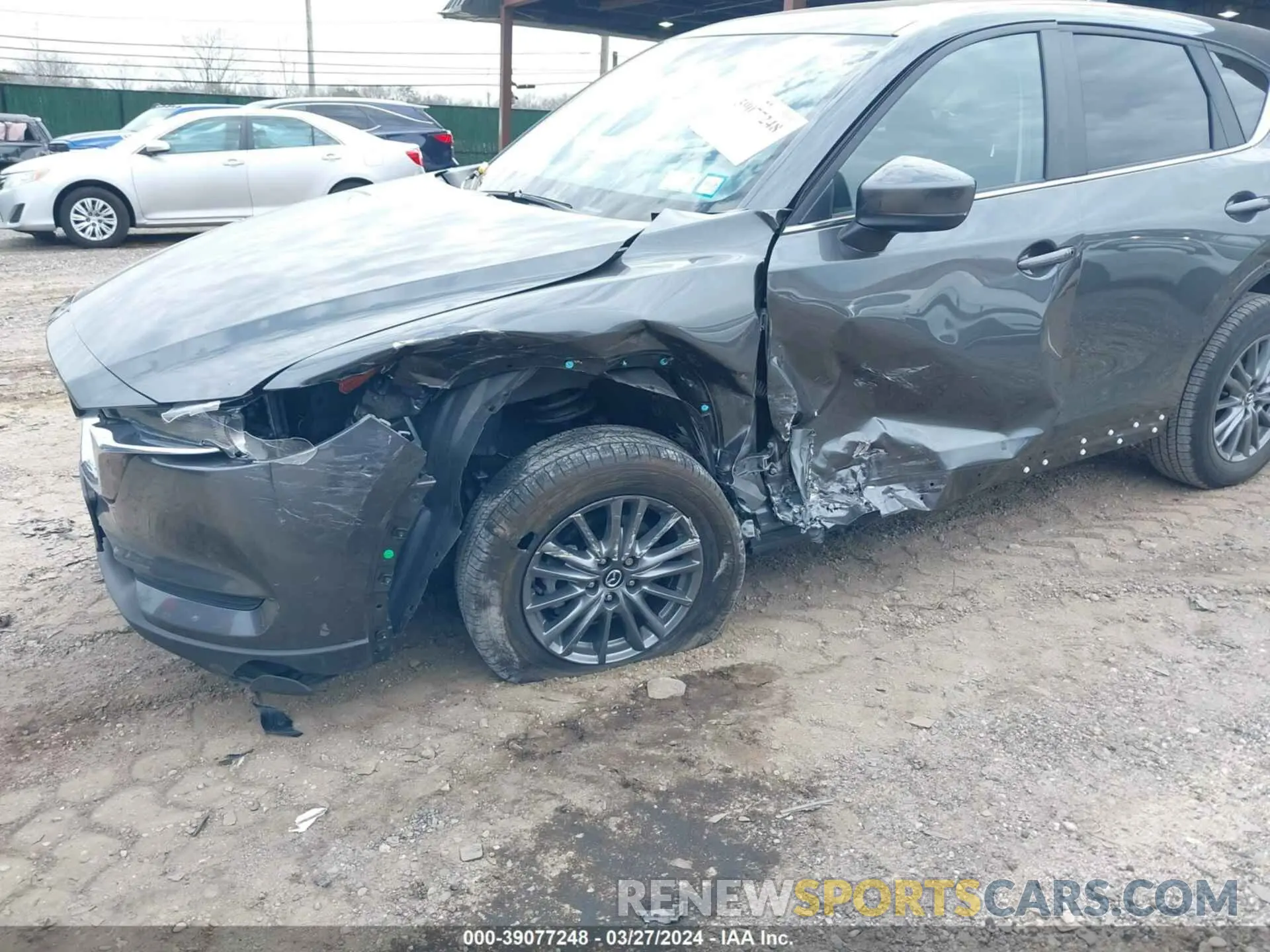 6 Photograph of a damaged car JM3KFBCM8M0492145 MAZDA CX-5 2021