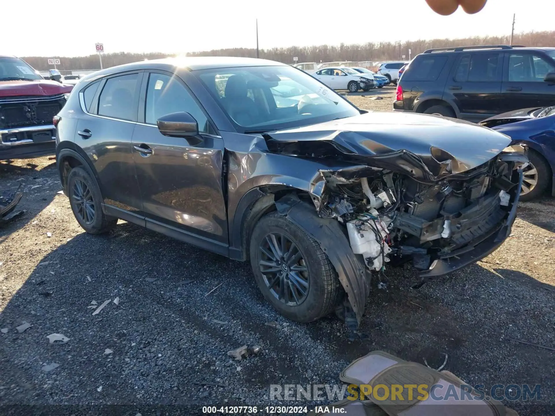 1 Photograph of a damaged car JM3KFBCM8M1370640 MAZDA CX-5 2021