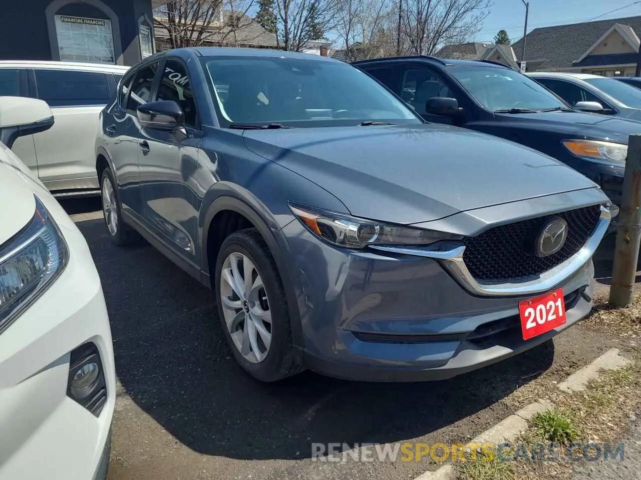 1 Photograph of a damaged car JM3KFBCM9M0111998 MAZDA CX-5 2021