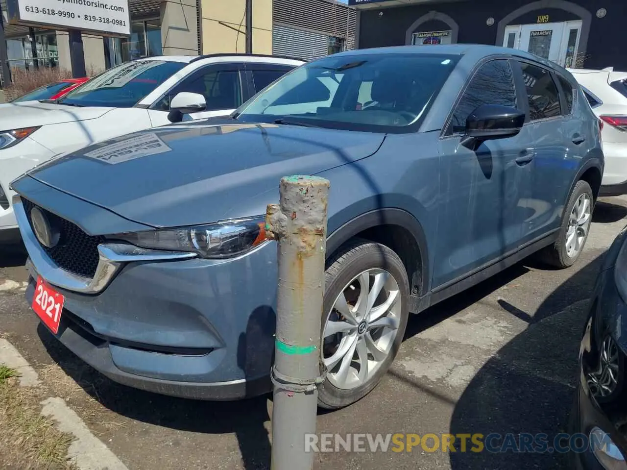2 Photograph of a damaged car JM3KFBCM9M0111998 MAZDA CX-5 2021