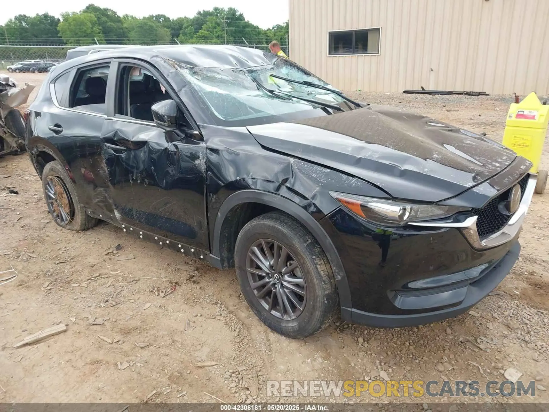 1 Photograph of a damaged car JM3KFBCM9M0339631 MAZDA CX-5 2021