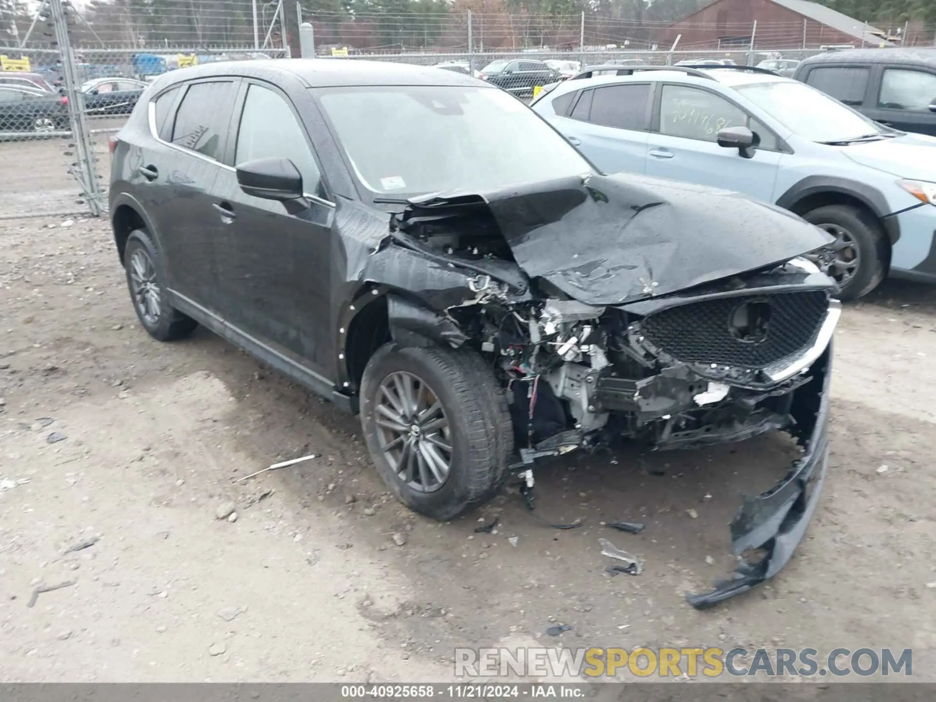 1 Photograph of a damaged car JM3KFBCM9M0355022 MAZDA CX-5 2021