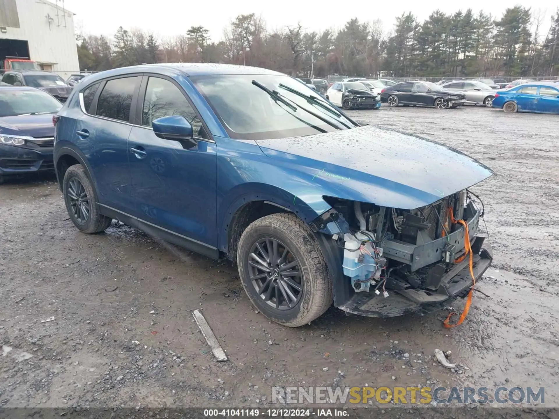 1 Photograph of a damaged car JM3KFBCM9M0393141 MAZDA CX-5 2021