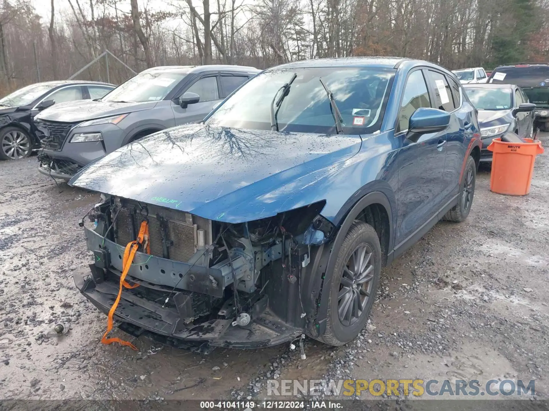 6 Photograph of a damaged car JM3KFBCM9M0393141 MAZDA CX-5 2021