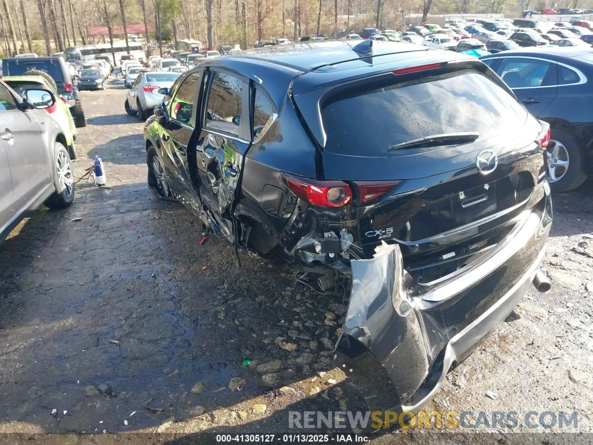 3 Photograph of a damaged car JM3KFBCM9M0483082 MAZDA CX-5 2021