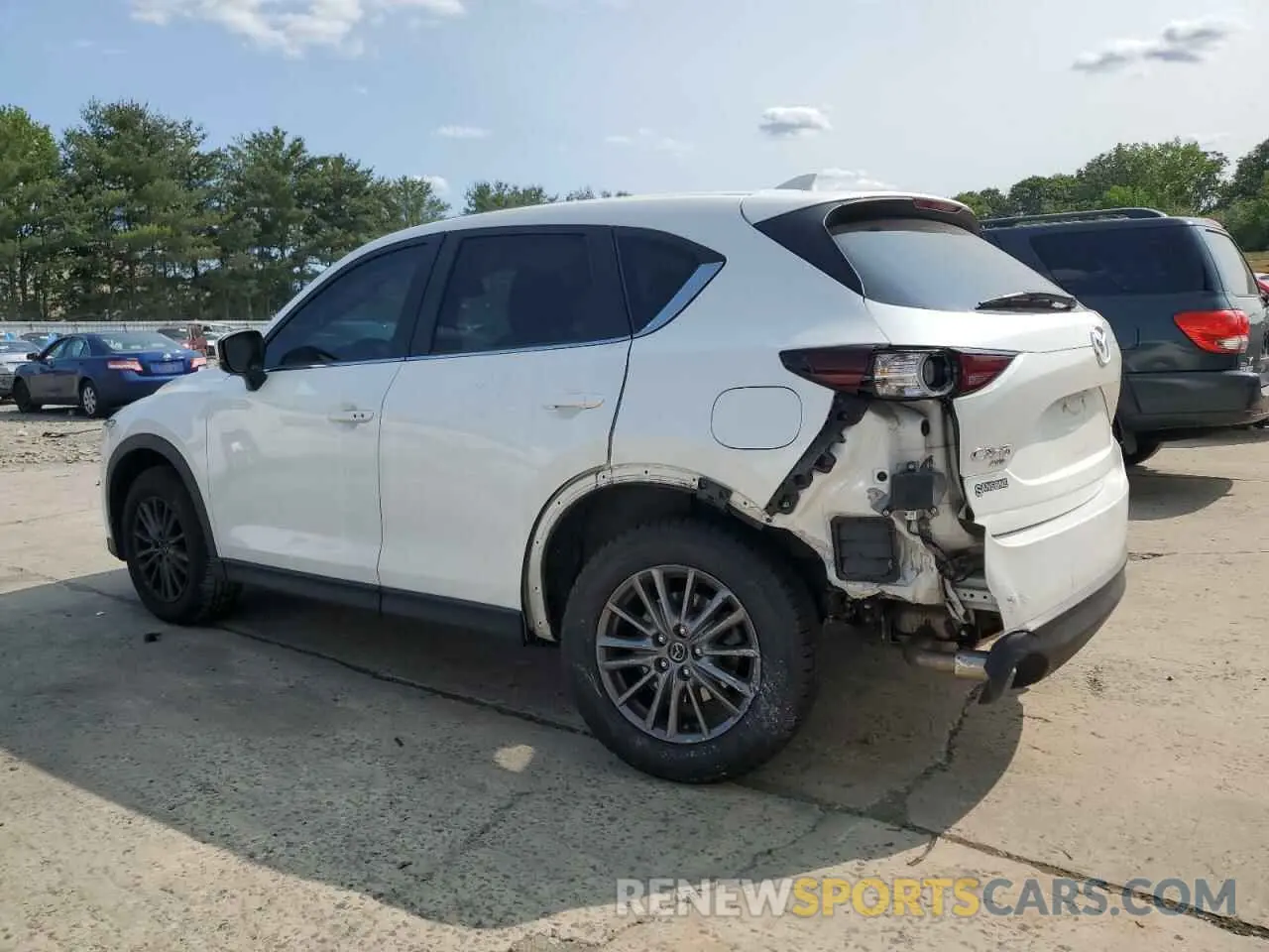 2 Photograph of a damaged car JM3KFBCM9M0492137 MAZDA CX-5 2021