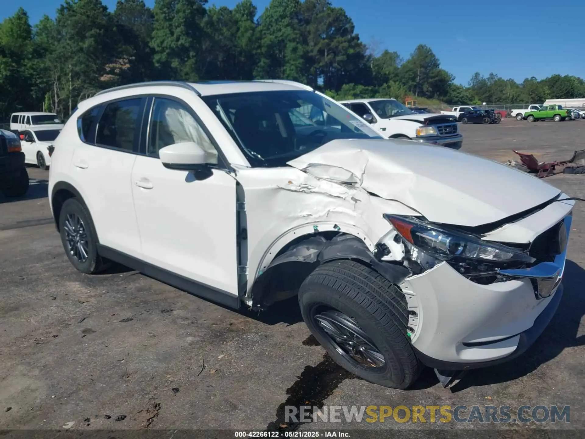1 Photograph of a damaged car JM3KFBCM9M1440680 MAZDA CX-5 2021