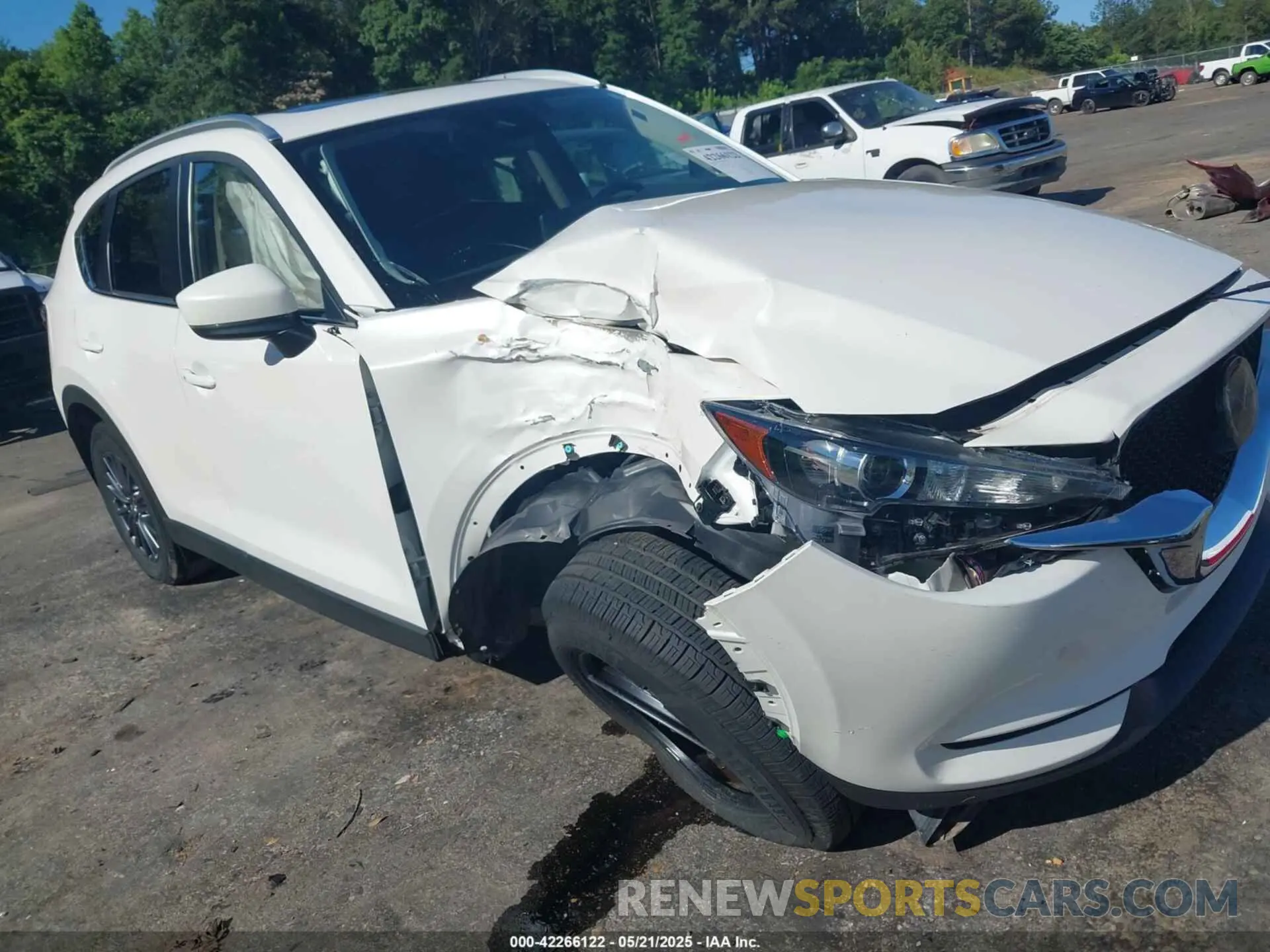 6 Photograph of a damaged car JM3KFBCM9M1440680 MAZDA CX-5 2021