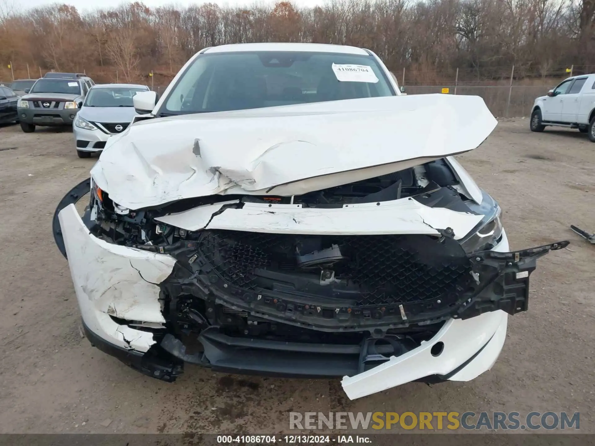 12 Photograph of a damaged car JM3KFBCM9M1476319 MAZDA CX-5 2021