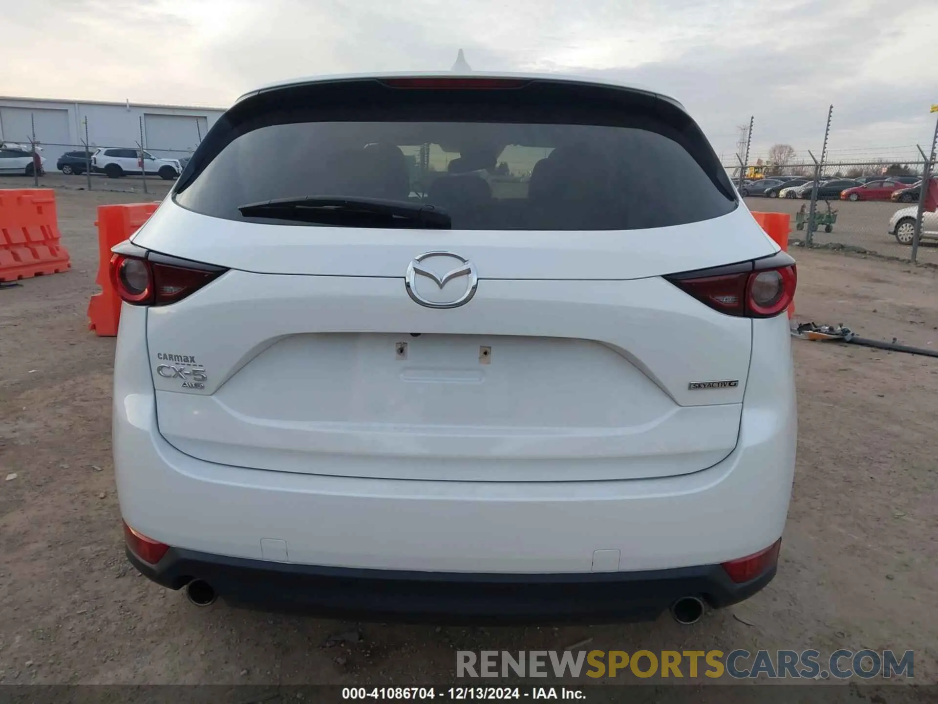 16 Photograph of a damaged car JM3KFBCM9M1476319 MAZDA CX-5 2021