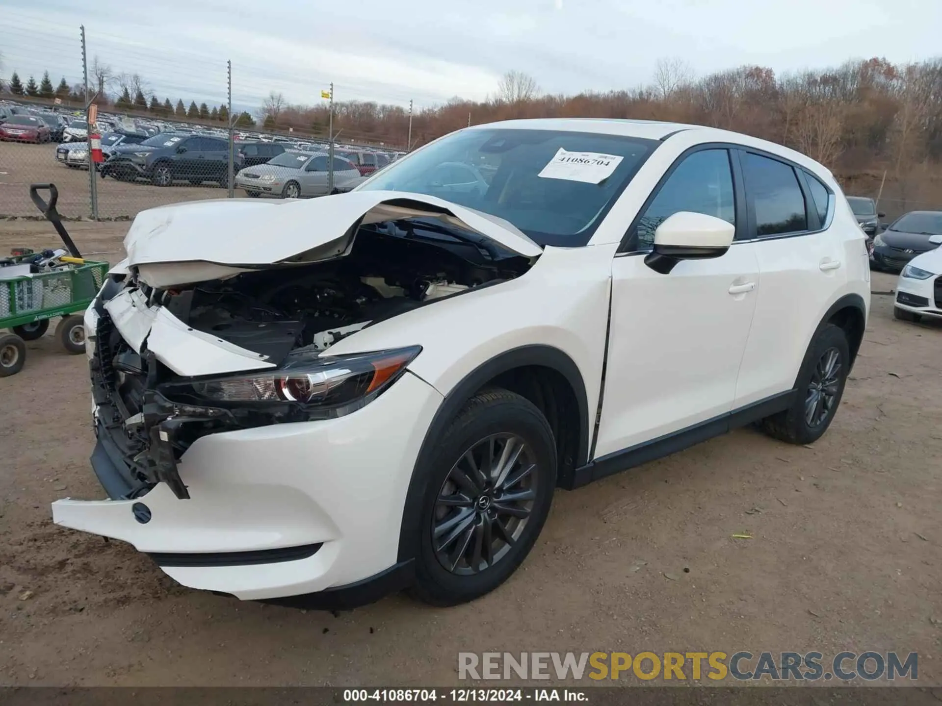 2 Photograph of a damaged car JM3KFBCM9M1476319 MAZDA CX-5 2021