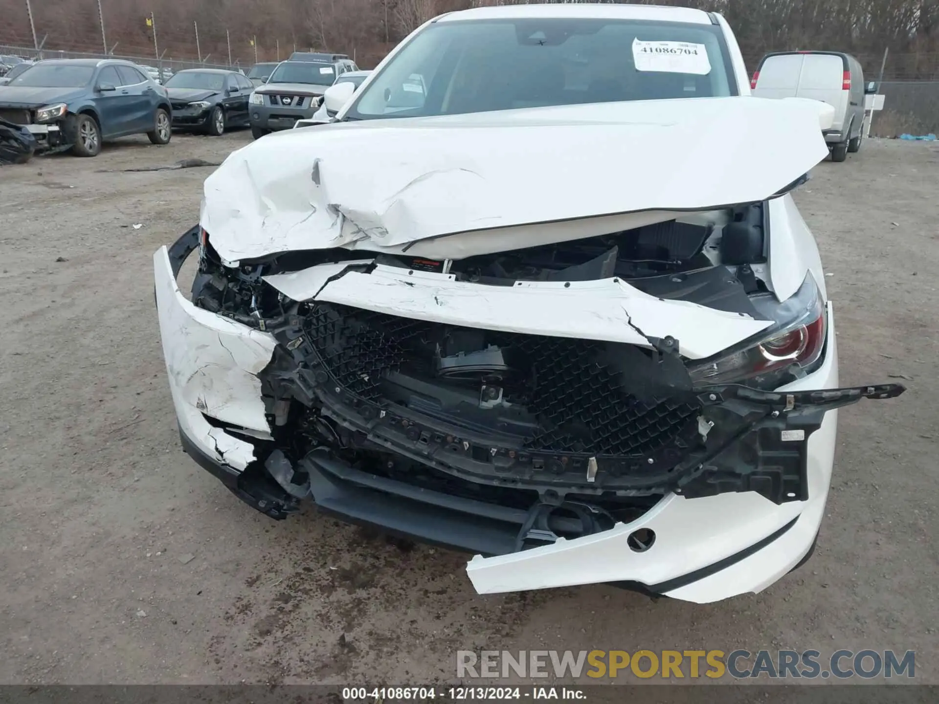 6 Photograph of a damaged car JM3KFBCM9M1476319 MAZDA CX-5 2021