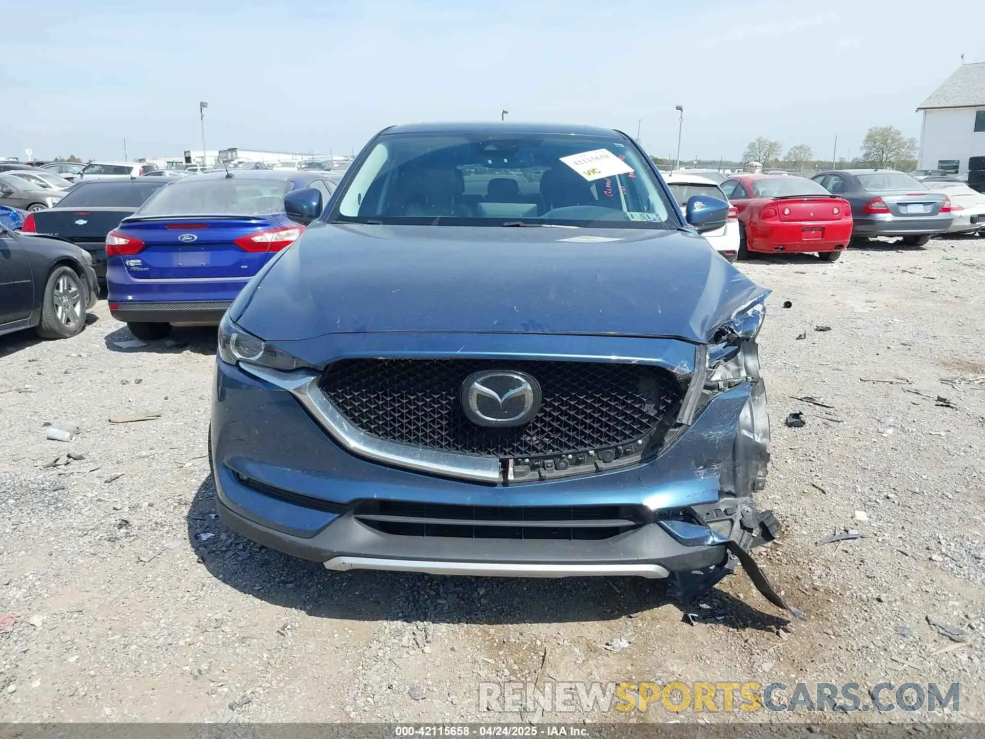 12 Photograph of a damaged car JM3KFBCMXM0328167 MAZDA CX-5 2021
