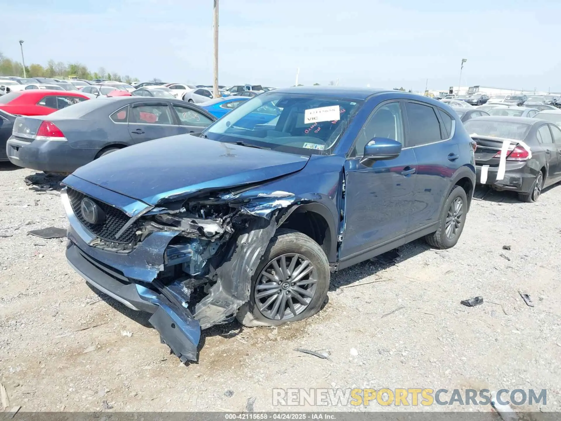2 Photograph of a damaged car JM3KFBCMXM0328167 MAZDA CX-5 2021
