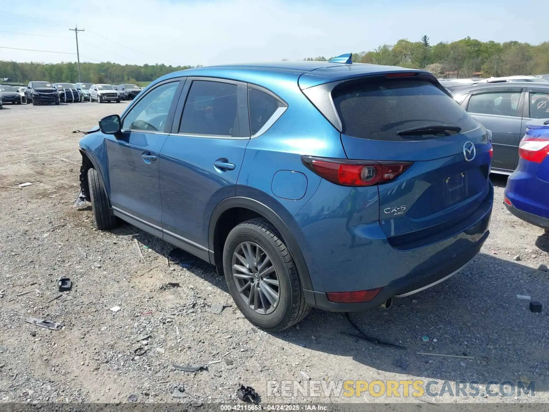 3 Photograph of a damaged car JM3KFBCMXM0328167 MAZDA CX-5 2021
