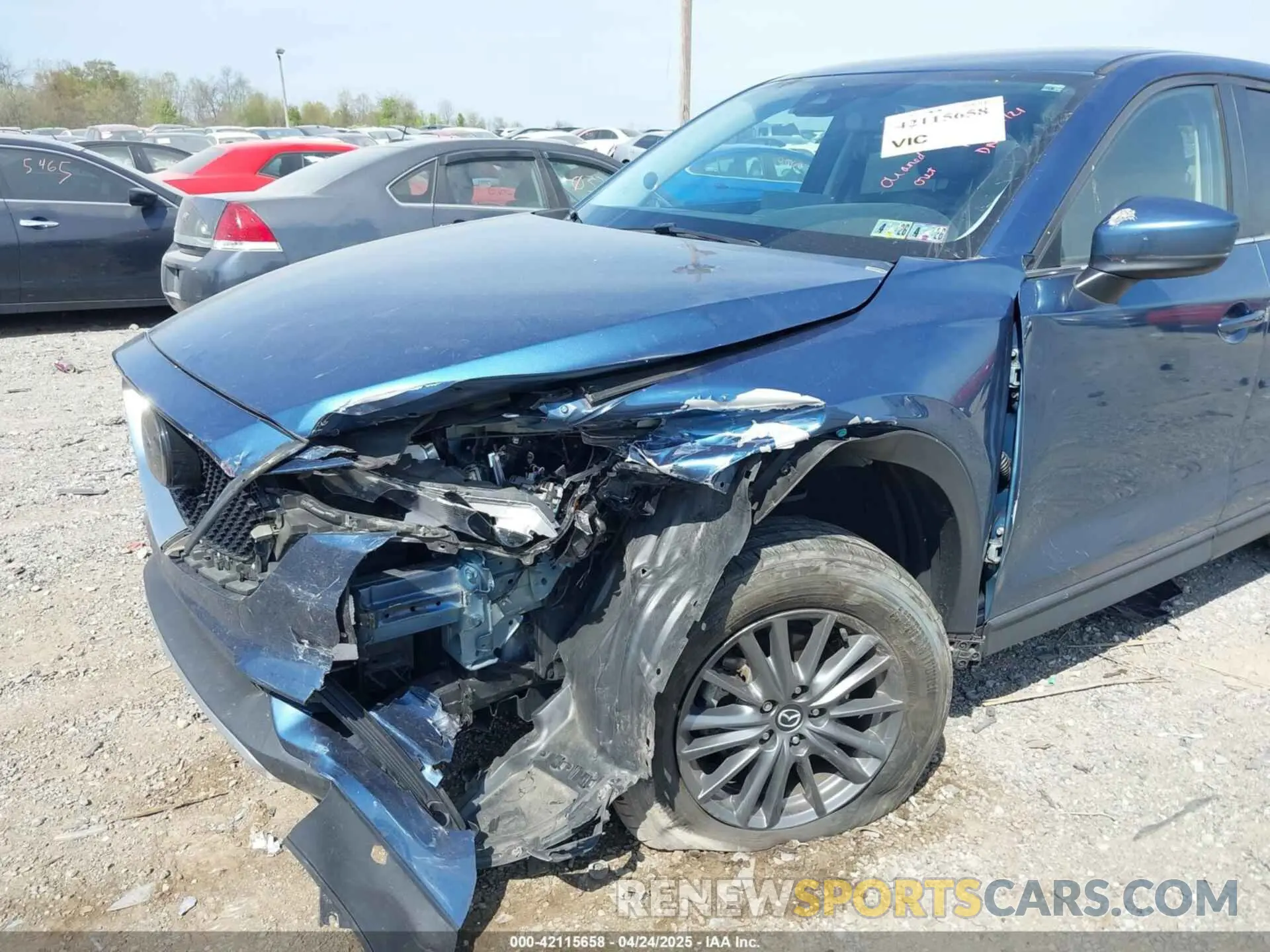 6 Photograph of a damaged car JM3KFBCMXM0328167 MAZDA CX-5 2021