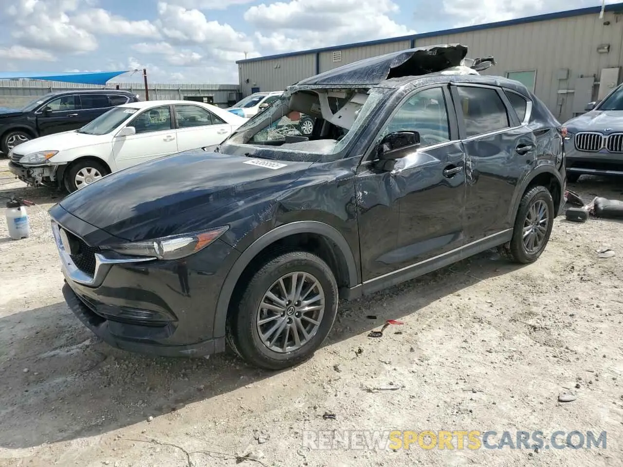1 Photograph of a damaged car JM3KFBCMXM0340402 MAZDA CX-5 2021