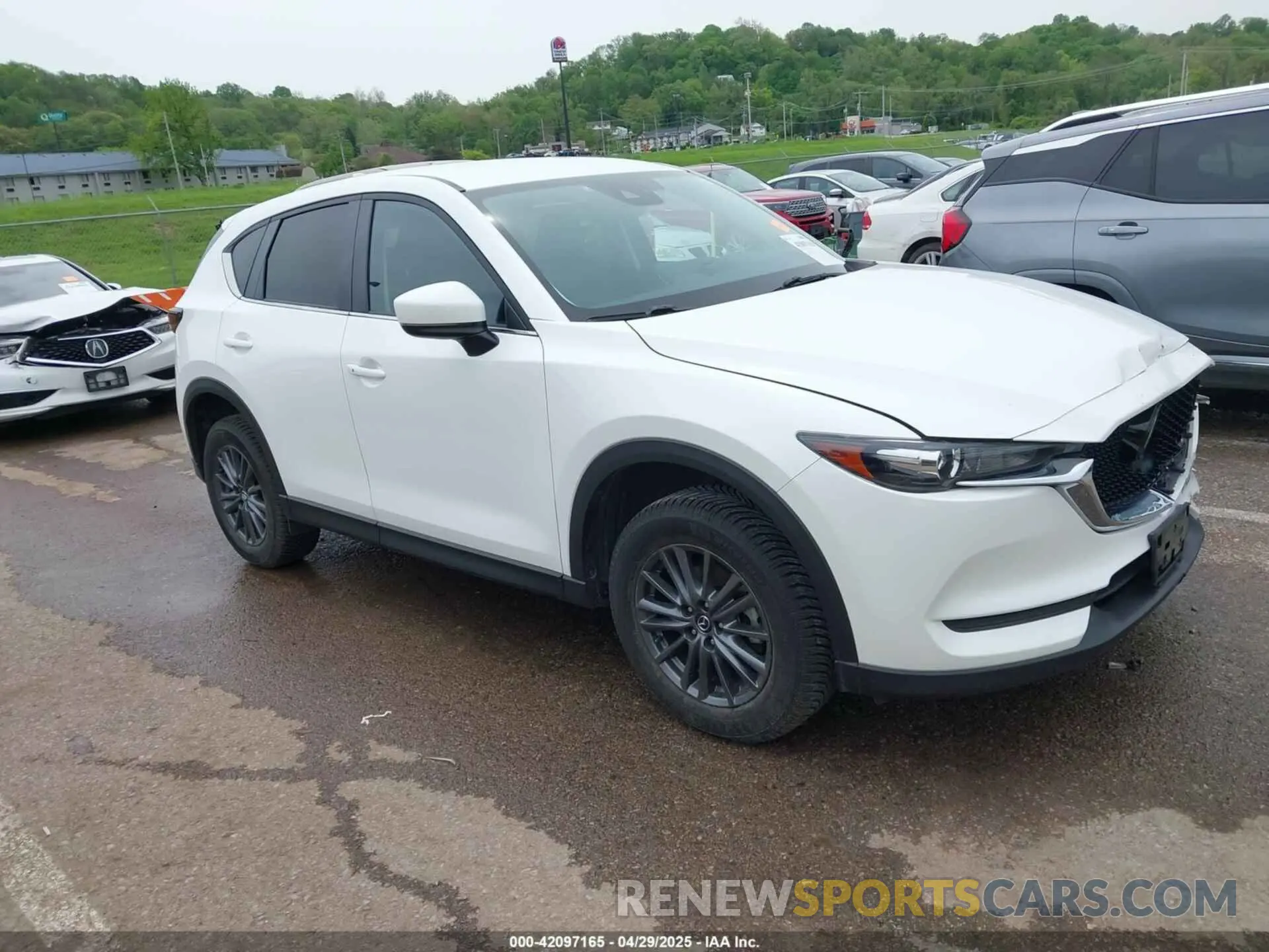 1 Photograph of a damaged car JM3KFBCMXM0398249 MAZDA CX-5 2021