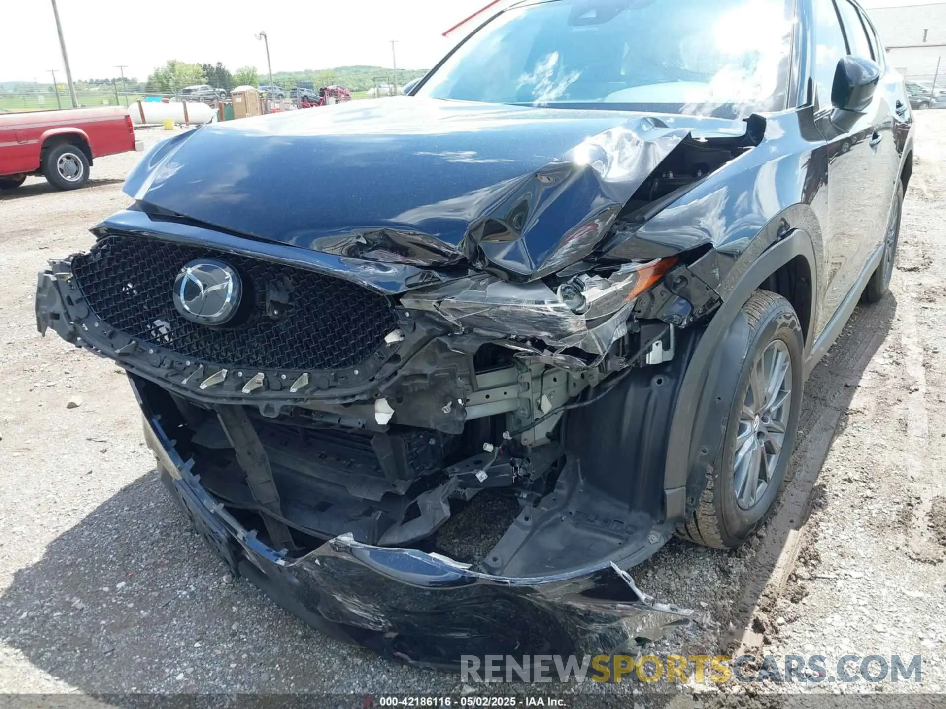 6 Photograph of a damaged car JM3KFBCMXM0410934 MAZDA CX-5 2021